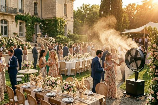 Brumisation Mariage