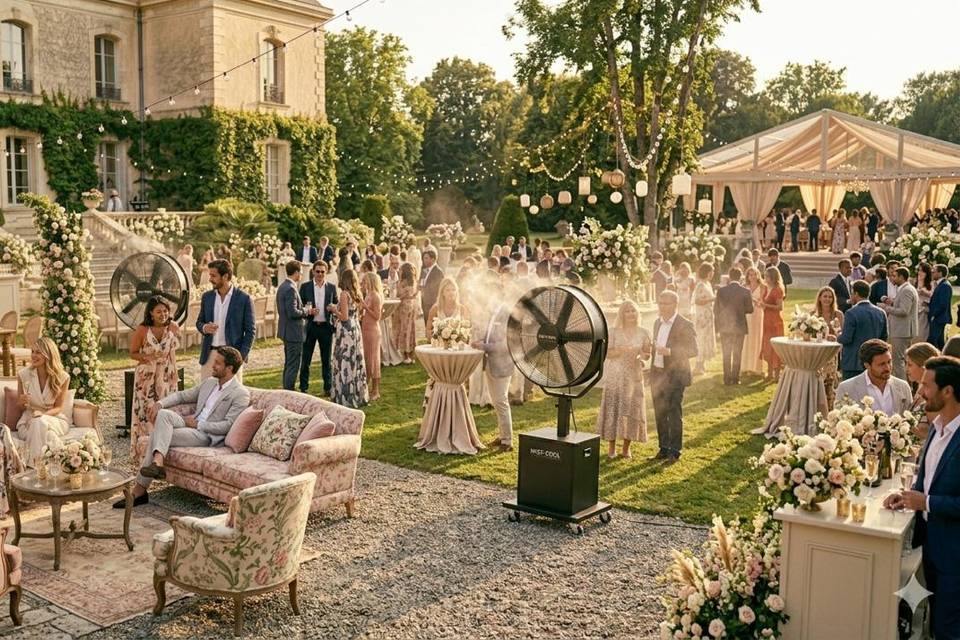 Brumisation Mariage