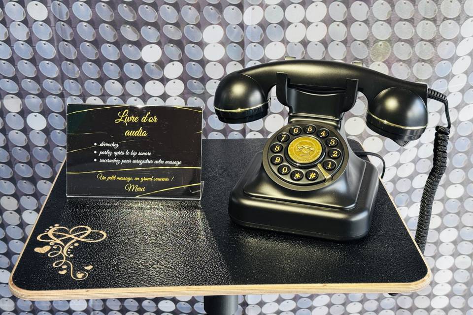 Livre d'or audio