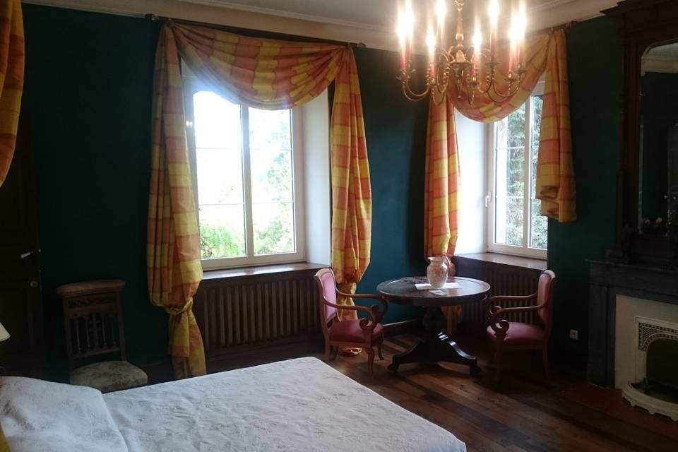 Chambre émeraude