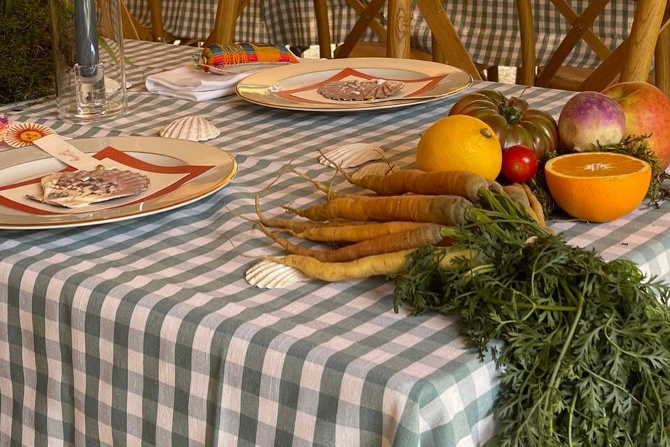 Table fruits légumes