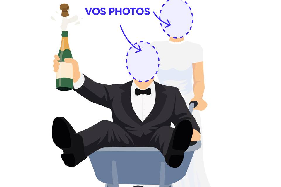 Gobelet mariage personnalisé