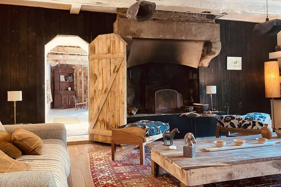 Accès refuge du salon