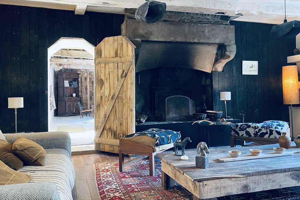 Acces du salon au refuge