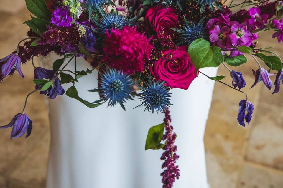 Bouquet de mariée champêtre