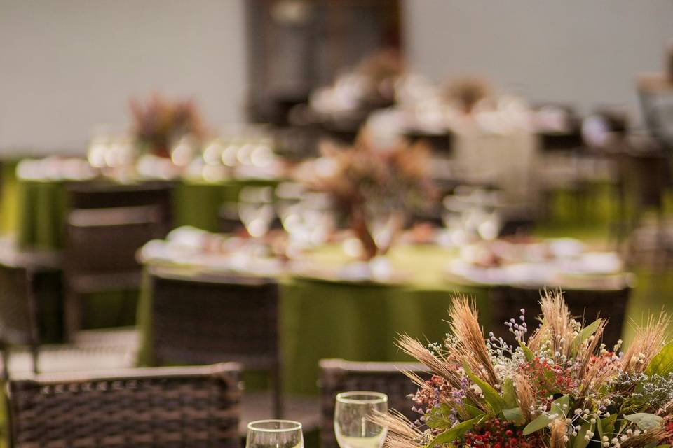 Décoration salle de fête