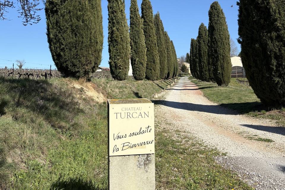 Entrée du domaine