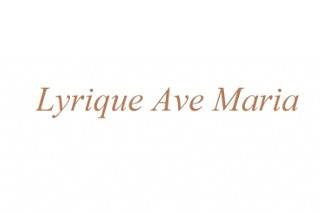 Logo Ave Maria Lyrique 1