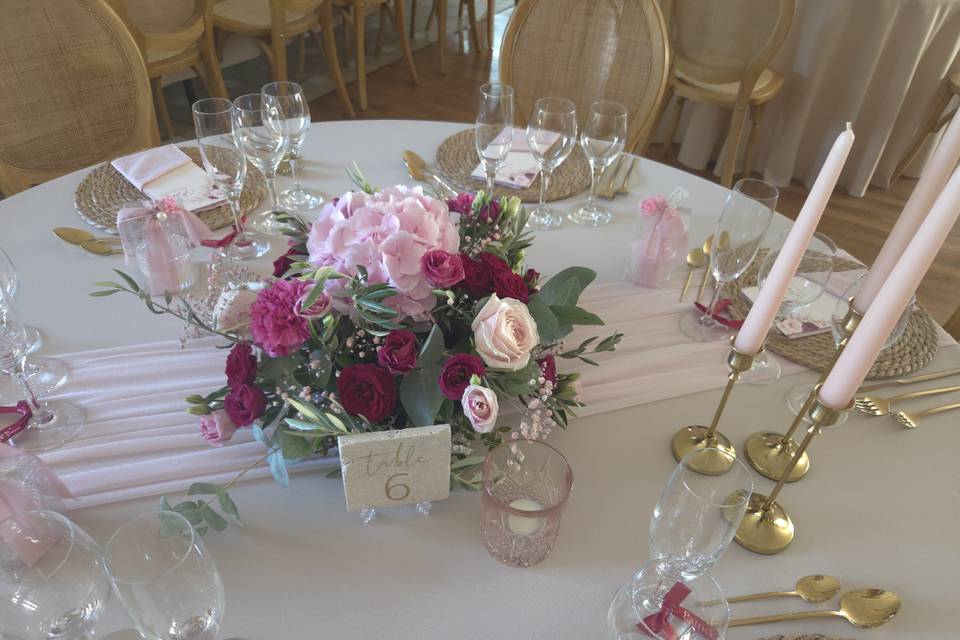 Tables invités