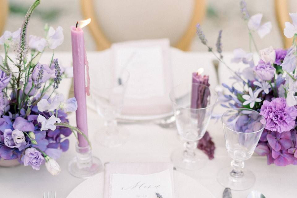 Table de mariée en provence