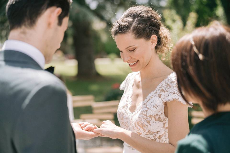 La mariée qui danse