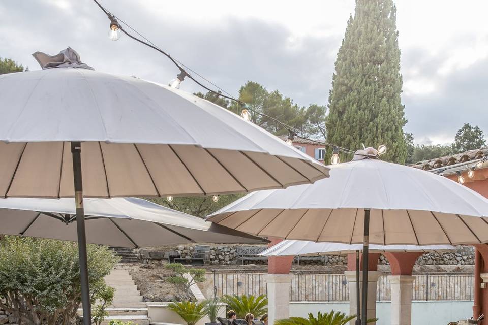 La terrasse du restaurant