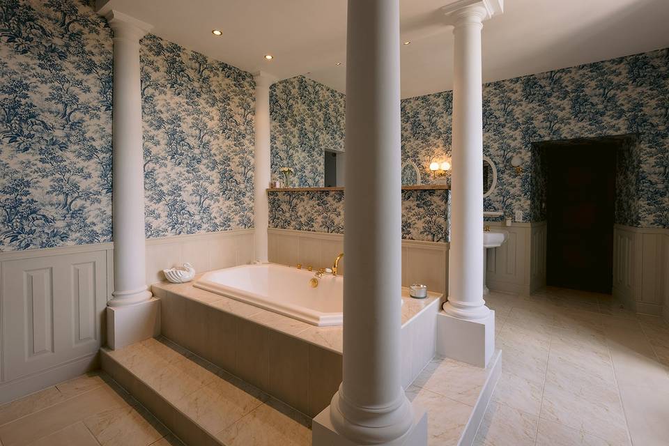 Salle de bain nuptiale