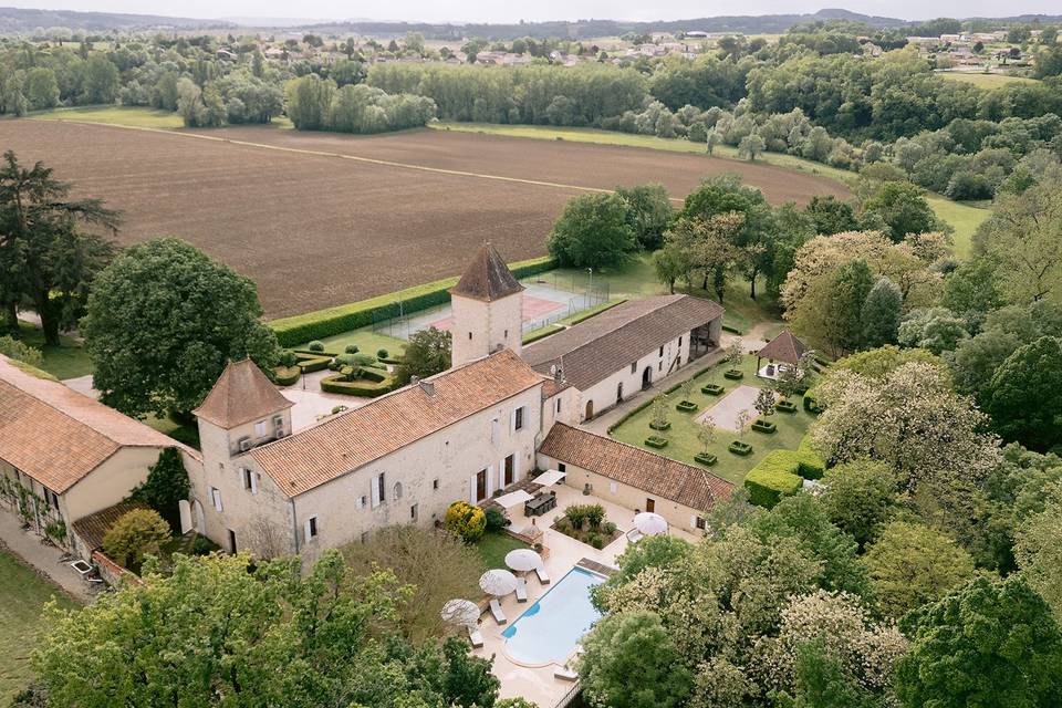 Vue aérienne