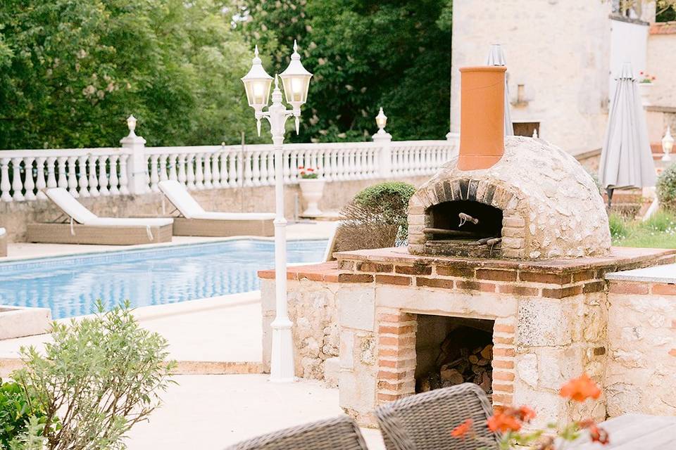 Terrasse piscine