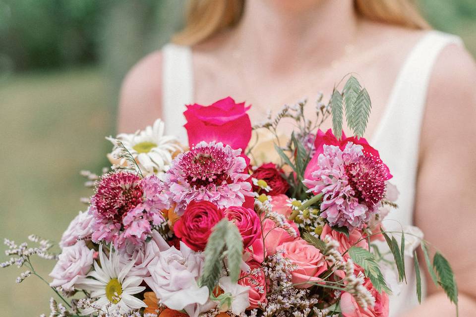 Bouquet de la mariée Buzzy Bee