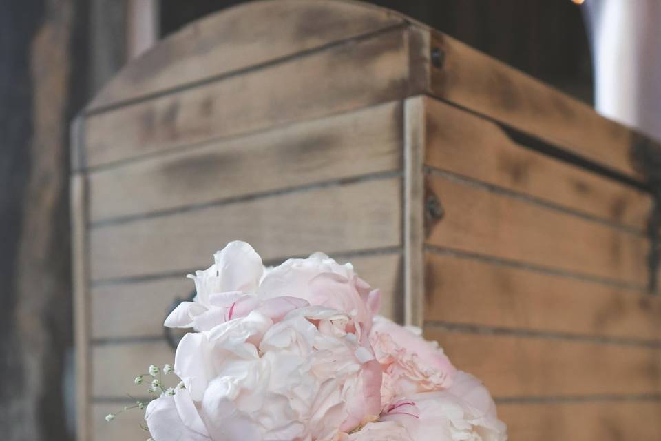 Bouquet de mariée romantique