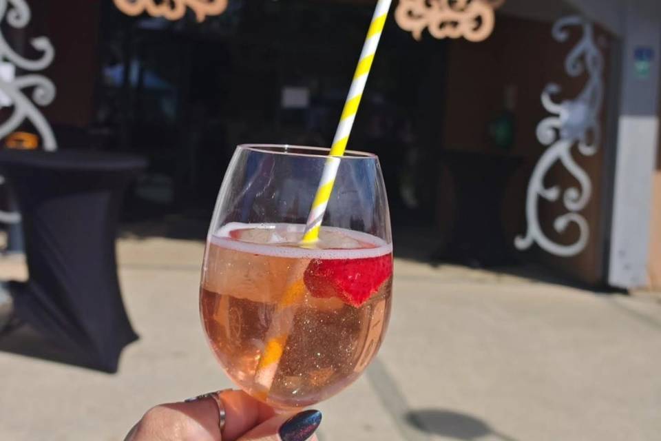 Spritz Hibiscus pailleté