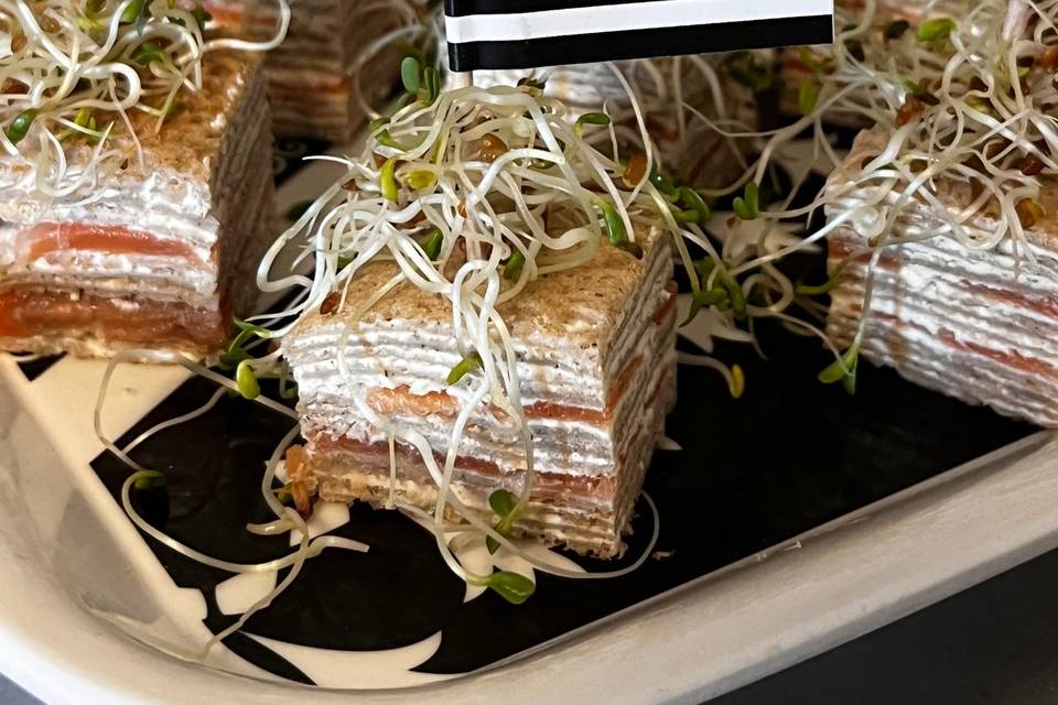 Mille feuilles de galette