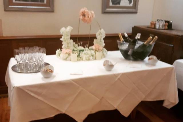 Déco table de pièce montée