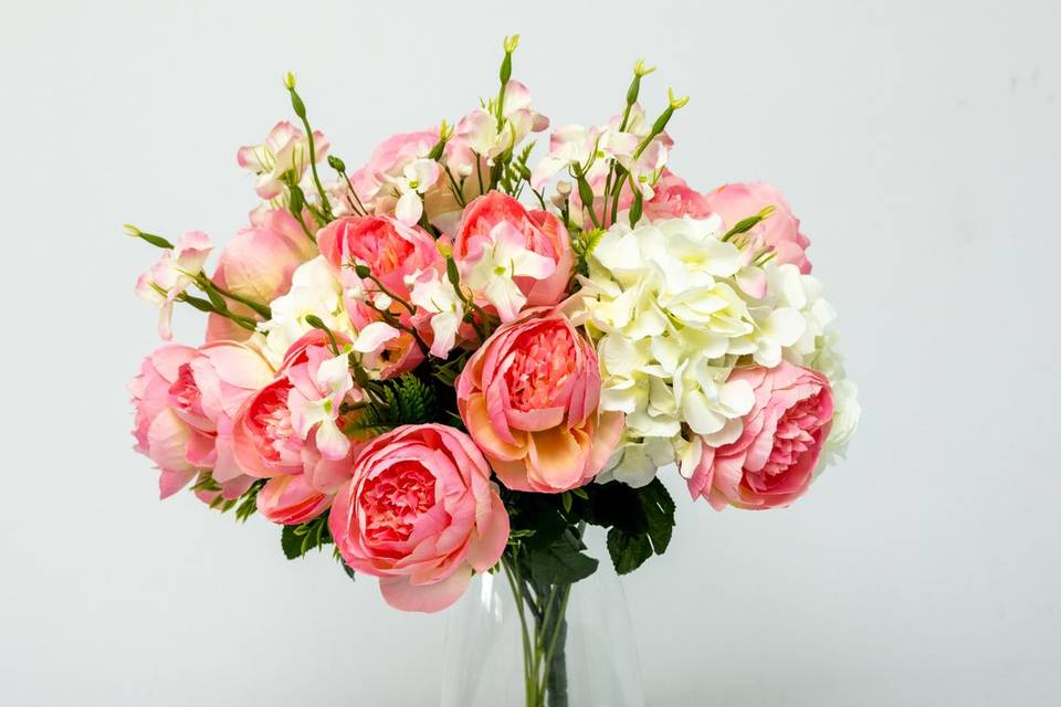 Centre de table fleurs