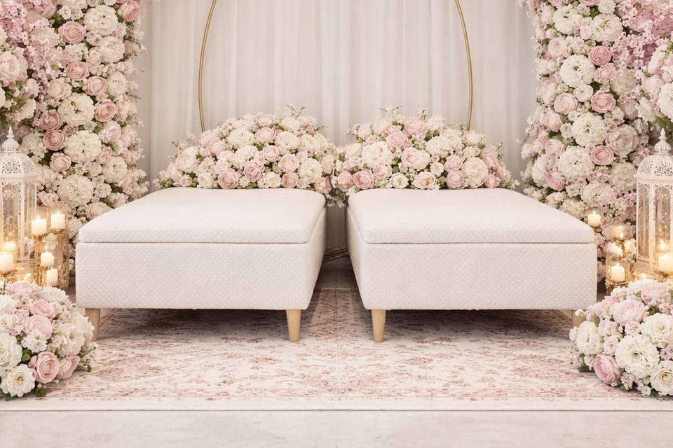 Décoration coin mariage