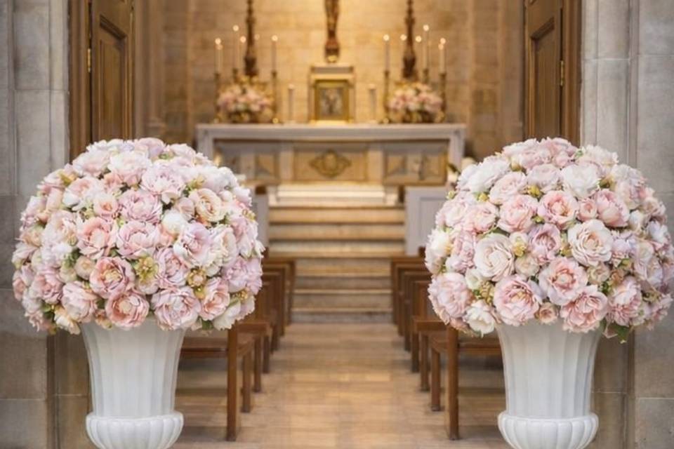Compositions florale  dans vas