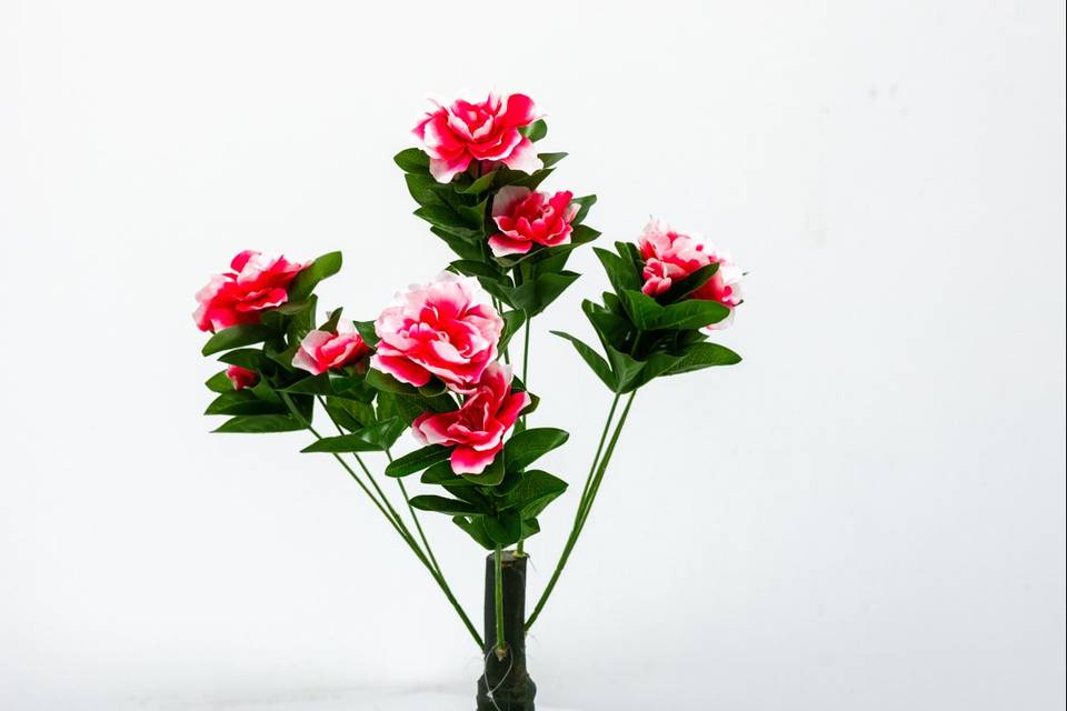 Petit arbre roses rouges