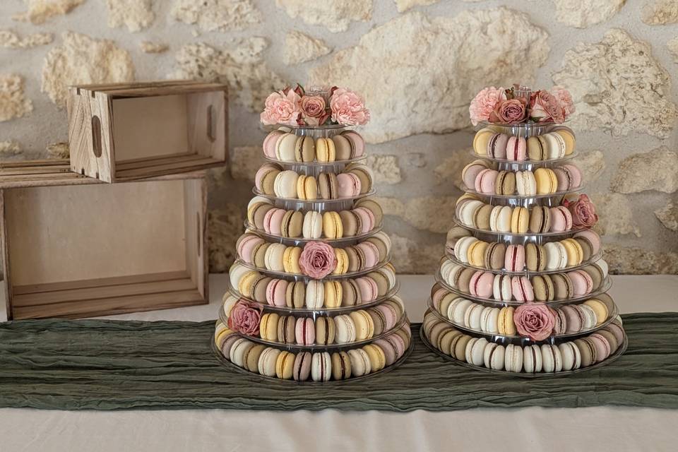 Pyramide macarons