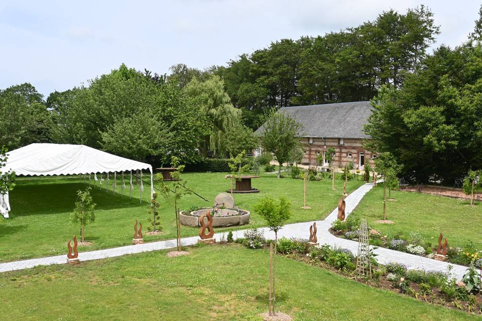 Vu sur Jardin