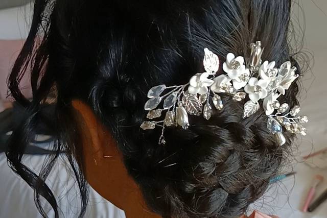 Chignon tressé