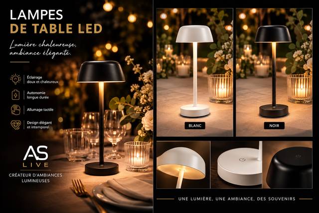 Gamme lampe de table