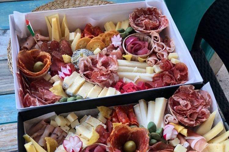 Plateau charcuterie fromage