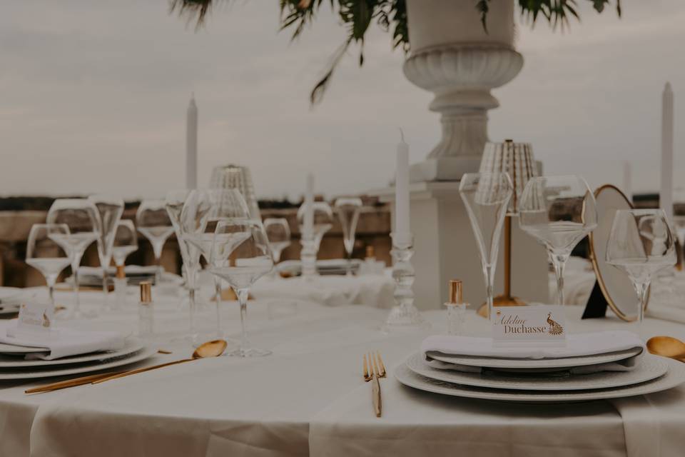 Table d'honneur