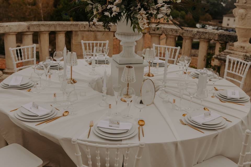 Table d'honneur