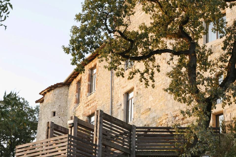 Tour de garde / escalier pisci