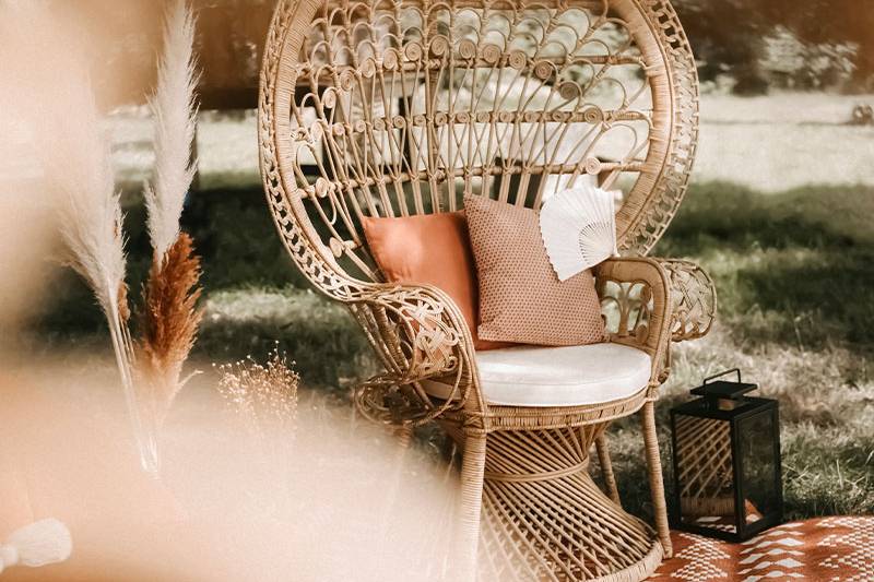 Fauteuil en rotin