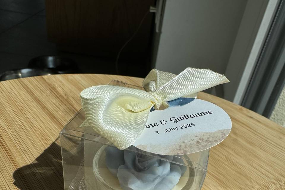 Mini Bougie Fleurs