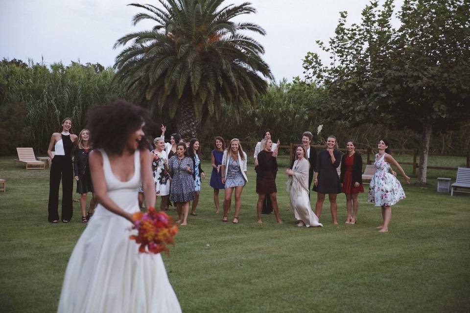 Lancer du bouquet