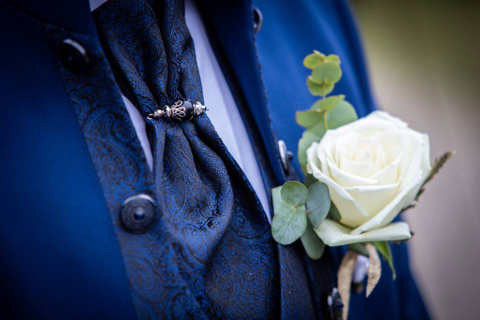 Déco florale boutonnière