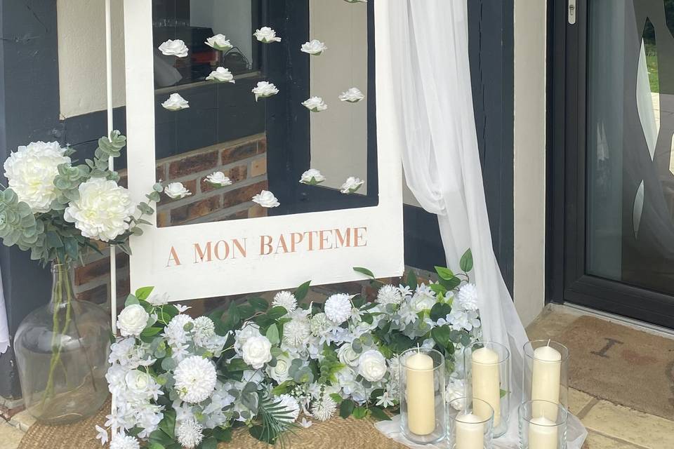 Panneau de bienvenue