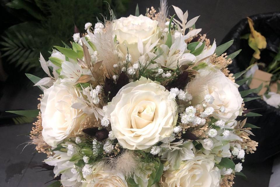 Bouquet de Mariée Bohème