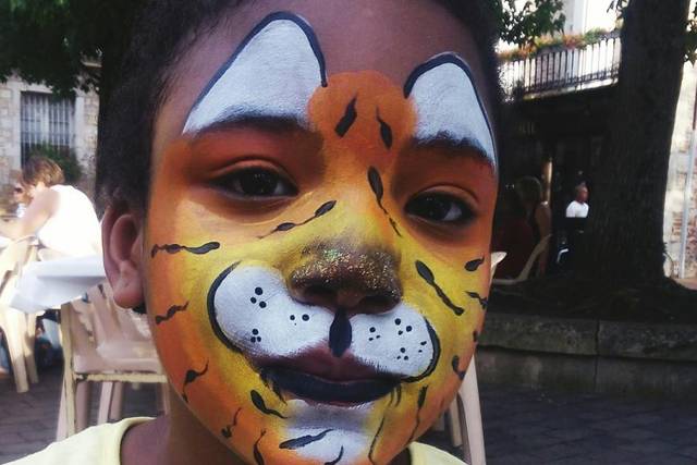 Lion maquillage