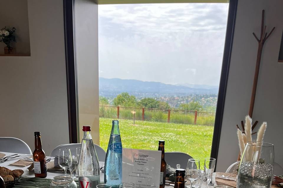 Dîner en intérieur