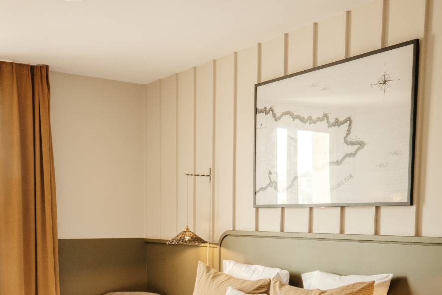 Chambre face au port