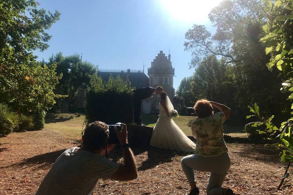 Shooting dans le parc