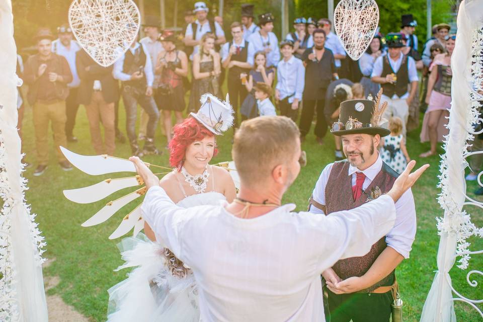 Mariage steampunk