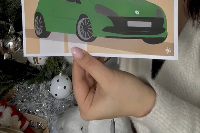Affiche voiture