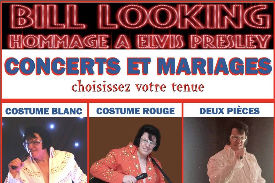 Elvis wedding sosie