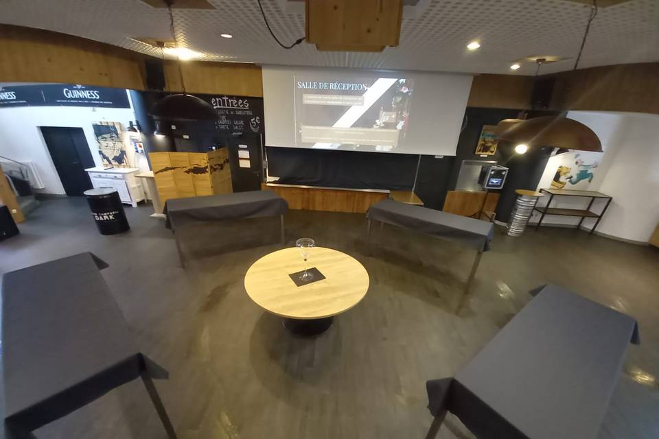 Salle de réception de 200m2